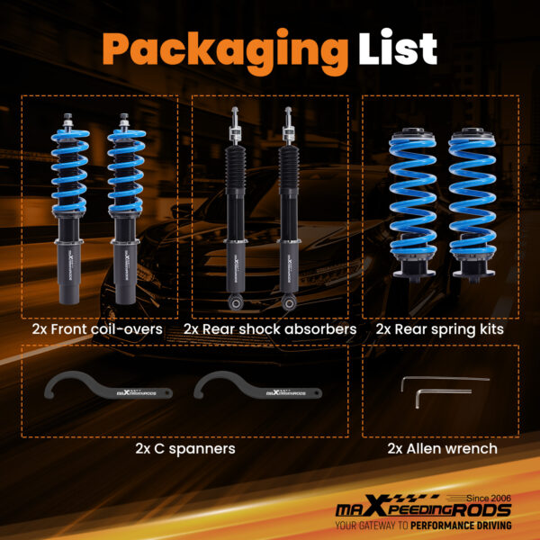 MaXpeedingrods T6 Alustasarja Audi A6 C7 2012–2018 QUATTRO
