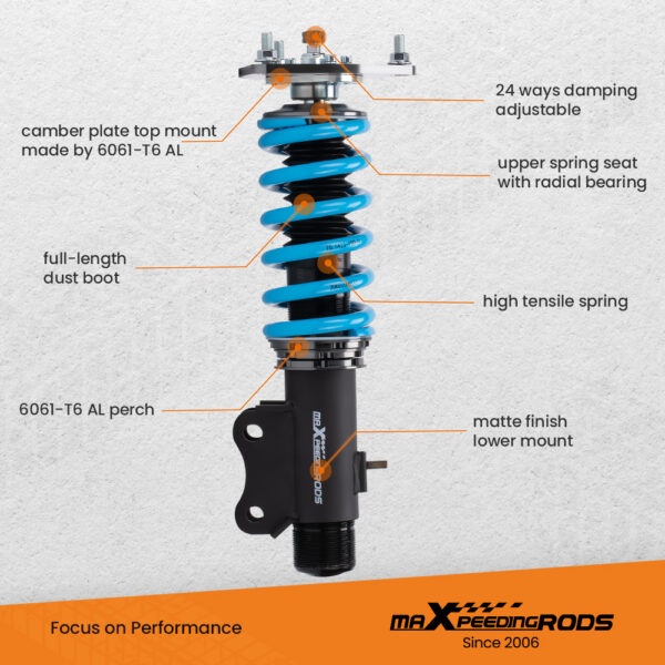 MaXpeedingrods T6 Alustasarja Mitsubishi Lancer EVO 7 / 8 / 9 2001–2007 CT9A