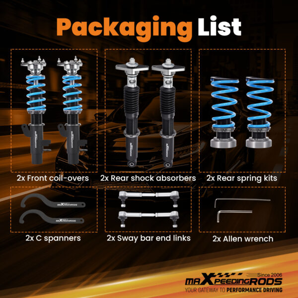 MaXpeedingrods T6 Alustasarja Ford Focus Mk3 ST 2013–2018