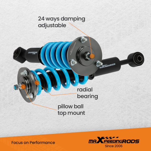 MaXpeedingrods T6 Alustasarja yhteensopiva Ford Expedition / Lincoln Navigator 2003–2006 madallussarja