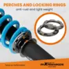 MaXpeedingrods T6 Alustasarja yhteensopiva Ford Expedition / Lincoln Navigator 2003–2006 madallussarja