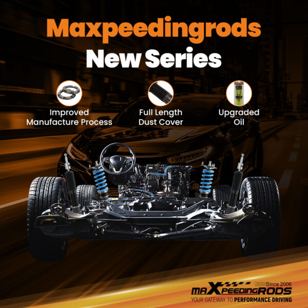 MaXpeedingrods T6 Alustasarja VW Golf MK7 2.0 R / GTI / 1.0 TSI, yhteensopiva myös Seat Leon MK3 ja Skoda Octavia -mallien kanssa