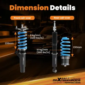 MaXpeedingrods T6 Alustasarja VW Golf MK7 2.0 R / GTI / 1.0 TSI, yhteensopiva myös Seat Leon MK3 ja Skoda Octavia -mallien kanssa