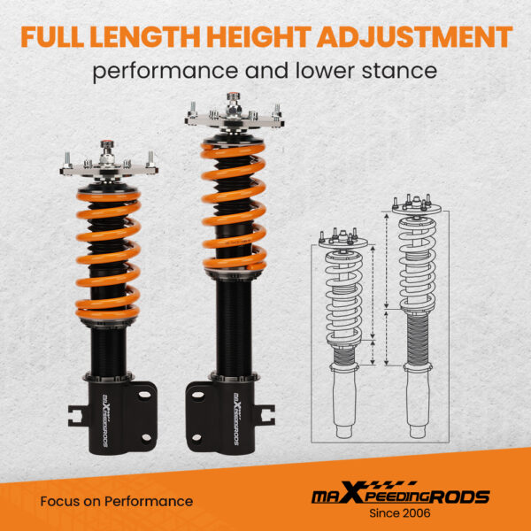MaXpeedingrods T6 Alustasarja yhteensopiva Subaru Legacy Sedan 2000–2004