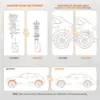 MaXpeedingrods T6 alustasarja yhteensopiva DODGE CHARGER SRT8 2006–2010 RWD -mallien kanssa