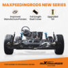 MaXpeedingrods T6 alustasarja yhteensopiva Mercedes-Benz C-sarja W203 Sedan ja CLK W209/C209 Coupe