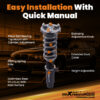 MaXpeedingrods T7 alustasarja BMW 3-sarjan E90 E91 E92 E93 318i 328i RWD -malleihin