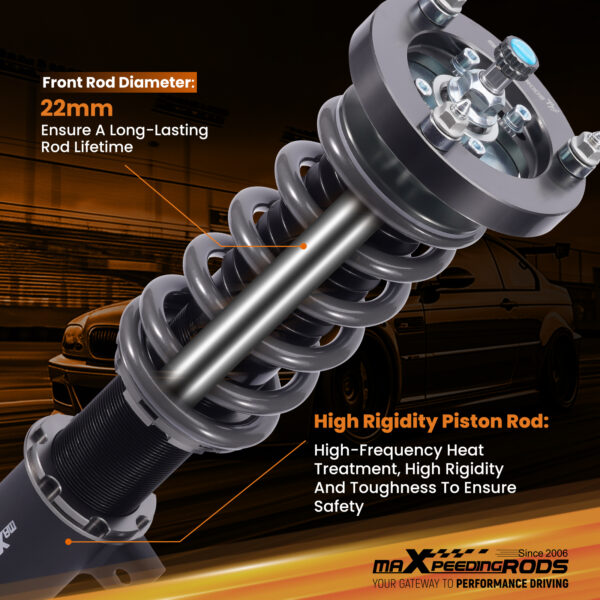 MaXpeedingrods T7 alustasarja BMW 3-sarjan E90 E91 E92 E93 318i 328i RWD -malleihin
