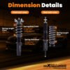 MaXpeedingrods T7 alustasarja BMW 3-sarjan E90 E91 E92 E93 318i 328i RWD -malleihin