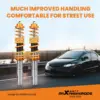 lco-mk2-9805-g-vi2.jpg Coilover-alustasarja yhteensopiva Renault Clio MK2 BB, CB -mallien kanssa, jousitus 1998–2005