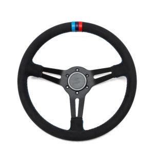 DriftShop Premium Ratti (70 mm Syvyys), "M Power V2" Edition, Alcantara -verhoilu