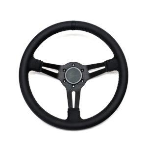 PRO-DS-70-Z202.jpg DriftShop Premium "Black Edition" Ratti (70 mm Dish), Nahka, Mustat Puolat