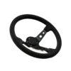 DriftShop Premium "Black Edition" Ratti (90 mm Dish), Alcantara verhoilu, Mustat Puolat