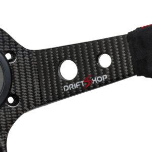 DriftShop Premium Ratti (90 mm Syvyys), Alcantara verhoilu, Hiilikuitu Puolat