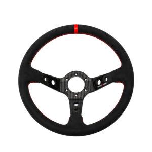 DriftShop Premium Ratti (90 mm Syvyys), Alcantara verhoilu, Hiilikuitu Puolat