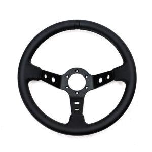 PRO-DS-90-Z202.jpg DriftShop Premium "Black Edition" Ratti (90 mm Dish), Nahka, Mustat Puolat