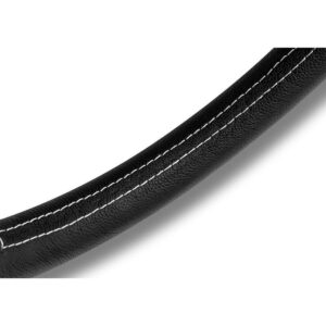 Momo Millenium Ratti (40 mm Syvyys), Musta Nahka, Alumiini puolat - 35 cm