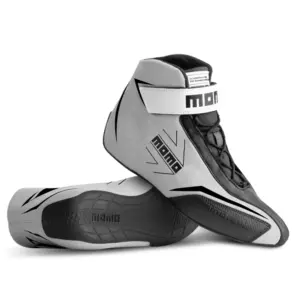 xlarge-corsalite_grey.png Momo Corsa Lite Racing Ajokengät, Harmaa (FIA)