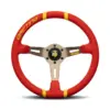xlarge-drifting-350-microfiber-red.jpg Momo Drifting Ratti (90 mm Syvyys), Punainen mikrokuitu, Antrasiitinväriset puolat - 35 cm