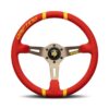 xlarge-drifting-350-microfiber-red.jpg Momo Drifting Ratti (90 mm Syvyys), Punainen mikrokuitu, Antrasiitinväriset puolat - 35 cm