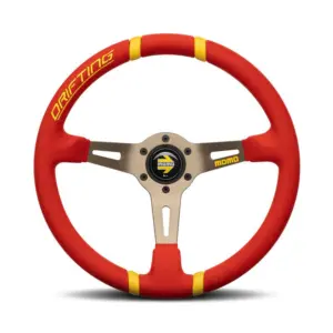xlarge-drifting-350-microfiber-red.jpg Momo Drifting Ratti (90 mm Syvyys), Punainen mikrokuitu, Antrasiitinväriset puolat - 35 cm