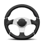 xlarge-e252e82b95663f39af90bcc3ee7bd7d1.jpg Momo Millenium Ratti (40 mm Syvyys), Musta Nahka, Alumiini puolat - 35 cm