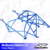 AST Rollcages V3 hitsattava 10-pisteen turvakaari Honda Civic EM 2-ovinen Coupe