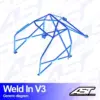 AST Rollcages V3 hitsattava 8-pisteen turvakaari Seat Leon 1P