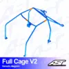 7598072ebcaca1d833c2514370f4463d.png AST Rollcages V2 pultattava 6-pisteen turvakaari Renault 19 3-ovinen Coupe