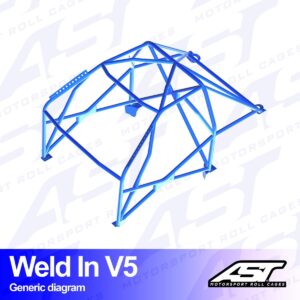 96efa325591b3de745fe6e26c4026df4.jpg AST Rollcages V5 hitsattava 8-pisteen turvakaari Tesla Model 3