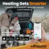 1-5 kW Säädettävä Diesel Lämmitin + Bluetooth