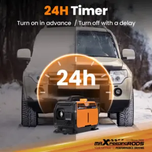 1-5 kW Säädettävä Diesel Lämmitin + Bluetooth
