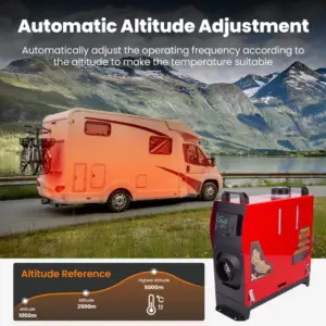 Bluetooth Diesel Lämmitin 8 kW + hätäakkukäynnistys