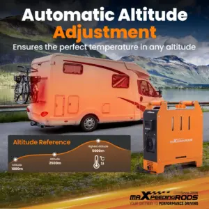 1-5 kW Säädettävä Diesel Lämmitin + Bluetooth