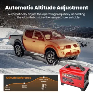 ah-ws3m-b8(10) Bluetooth 8 kW Diesel Lämmitin + hätäakkukäynnistys