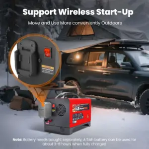 ah-ws3m-b8(5) Bluetooth 8 kW Diesel Lämmitin + hätäakkukäynnistys