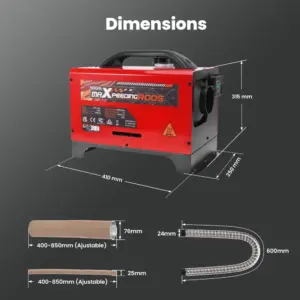 ah-ws3m-b8(9) Bluetooth 8 kW Diesel Lämmitin + hätäakkukäynnistys