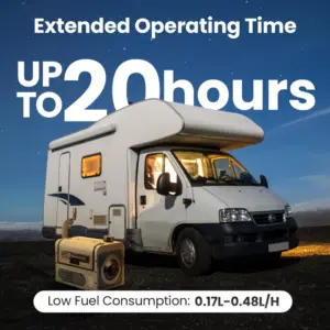 ah-zf04d8(13) Kannettava Itselataava Diesel Lämmitin 5 kW (Retkeily, metsästys, matkailuauto)