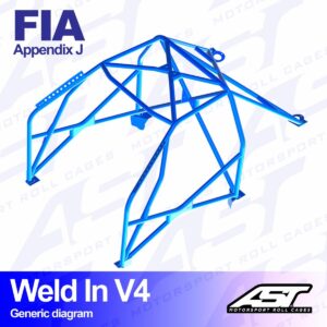dea50e3b30dd775f6af3149cbf063151.jpg AST Rollcages V4 hitsattava 8-pisteen turvakaari Honda Civic EG / EH 4-ovinen Ferio - FIA-hyväksytty