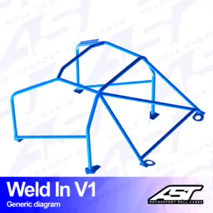 fe16fbd5b16839dba4fa104231b3f3db.png AST Rollcages V1 hitsattava 8-pisteen turvakaari Suzuki Swift (ZC32S)