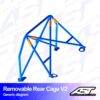 AST Rollcages V2 irroitettava pultattava takaosan turvakaari Ford Fiesta MK3 - 3-ovinen