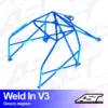 AST Rollcages V3 hitsattava 8-pisteen turvakaari Audi A4 B5 Avant (Quattro) - FIA-hyväksytty