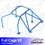 xlarge-31dd61cf1fc197c86a694fa221ca4385.jpg AST Rollcages V2 pultattava 6-pisteen turvakaari Mazda MX-3