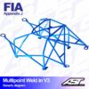 xlarge-33466.jpg AST Rollcages V3 hitsattava 10-pisteen turvakaari Opel Vectra A 4-ovinen Sedan, FWD - FIA-hyväksytty
