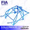 xlarge-33923.jpg AST Rollcages V4 hitsattava 10-pisteen turvakaari Renault Clio 2 - FIA-hyväksytty