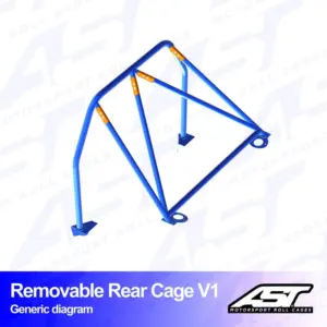 xlarge-35096.jpg AST Rollcages V1 irroitettava pultattava takaosan turvakaari Toyota MR2 SW20