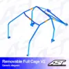 AST Rollcages V2 irroitettava pultattava 6-pisteen turvakaari Toyota MR2 SW20