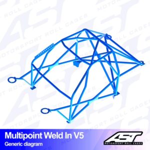 xlarge-36024.jpg AST Rollcages V5 hitsattava 10-pisteen turvakaari Mazda RX-7 FD