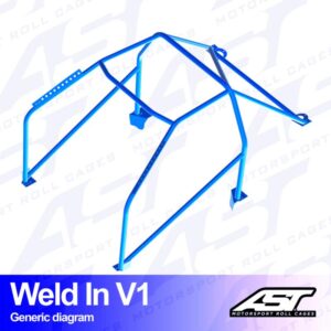 xlarge-37800.jpg AST Rollcages V1 hitsattava 8-pisteen turvakaari Audi A4 B5 Avant (Quattro) - FIA-hyväksytty