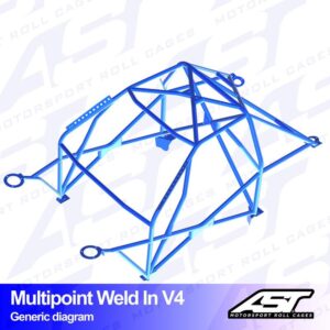 xlarge-3793a2dfd3f98ee6bc40034d26c4c624.jpg AST Rollcages V4 hitsattava 10-pisteen turvakaari Honda Prelude 5G